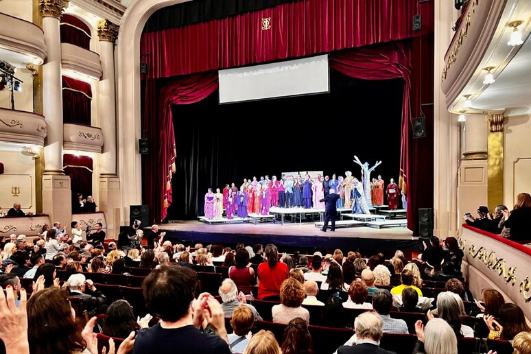 La ópera se representó durante tres días en el Teatro Municipal de Bahía Blanca. - TODOS LOS DERECHOS RESERVADOS