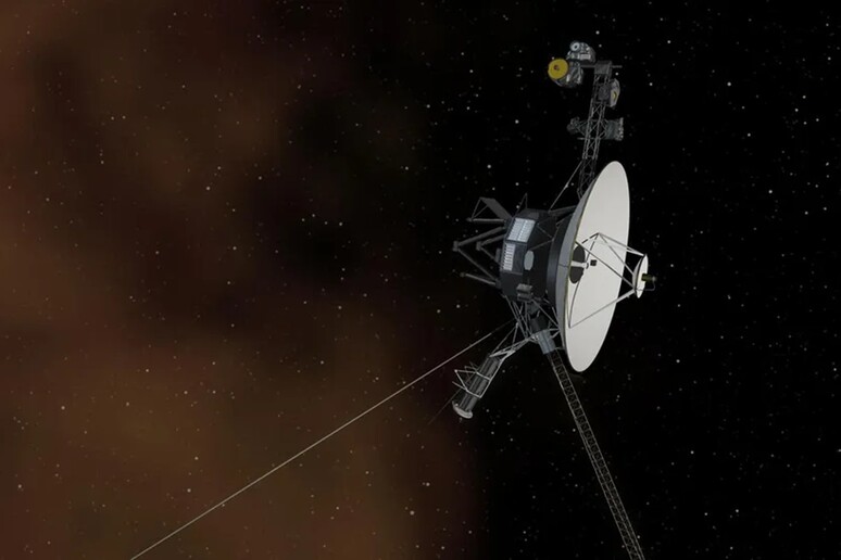 Representación artística de la sonda Voyager 1 fuente NASA). - TODOS LOS DERECHOS RESERVADOS