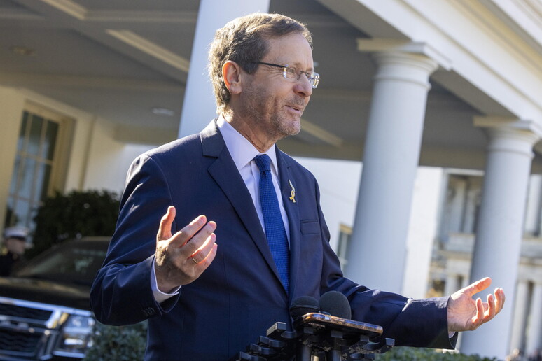 El presidente israelí, Isaac Herzog. © ANSA/EPA