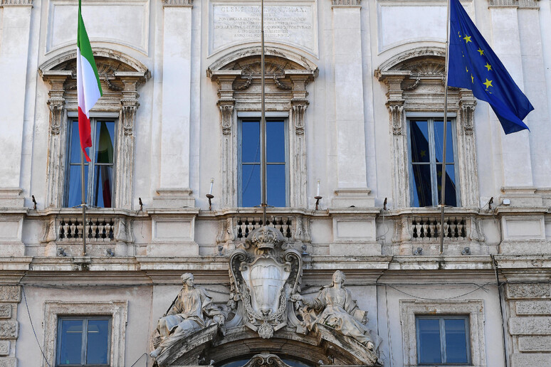 Il palazzo della Corte Costituzionale, Roma - RIPRODUZIONE RISERVATA