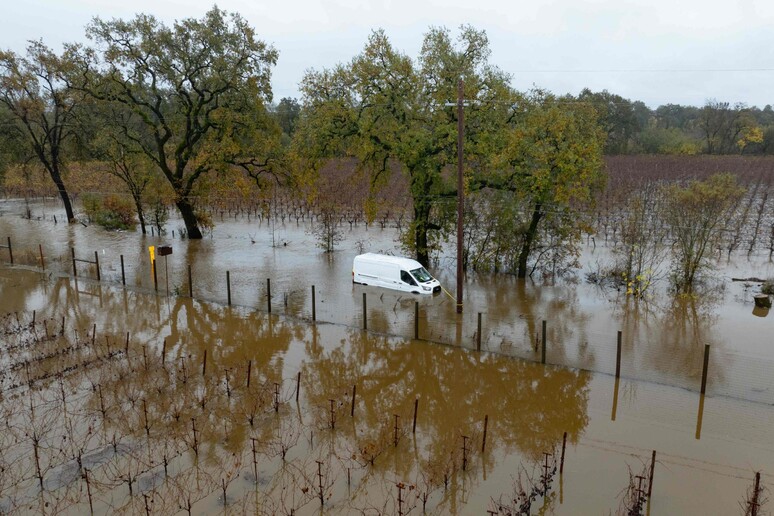 Itália foi duramente atingida por eventos climáticos © ANSA/AFP