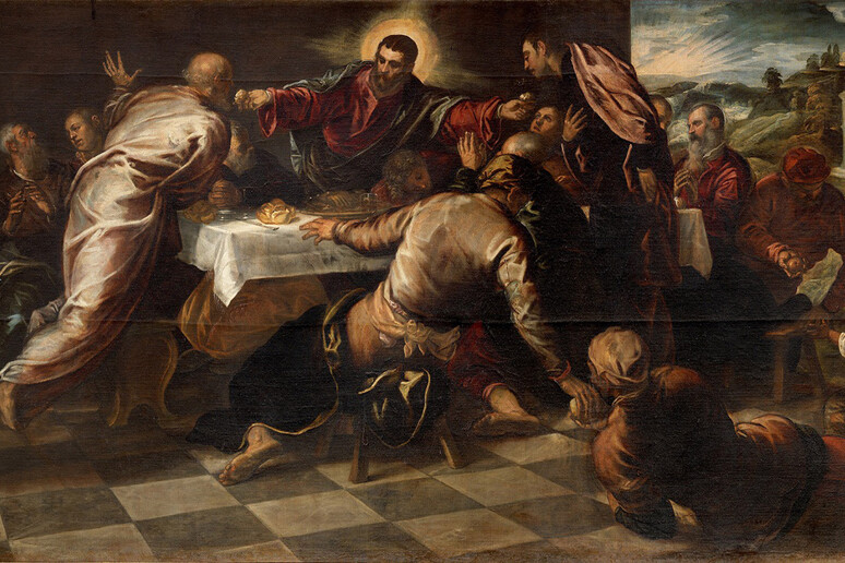 "La última cena", de Tintoretto - TODOS LOS DERECHOS RESERVADOS