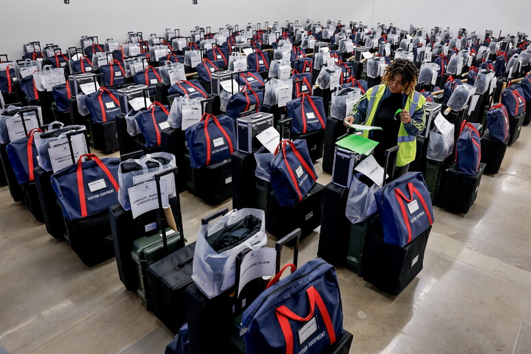 Todo listo para la elección © ANSA/EPA