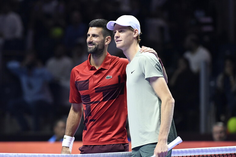 Sinner lamentó ausencia de Djokovic en el ATP Finals de Turín - TODOS LOS DERECHOS RESERVADOS