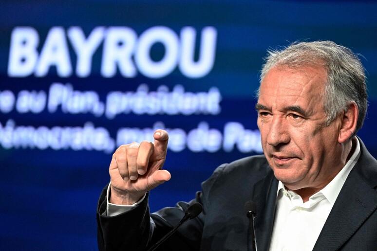 Bayrou tiene 73 años, y es un antiguo aliado de Macron. © ANSA/AFP