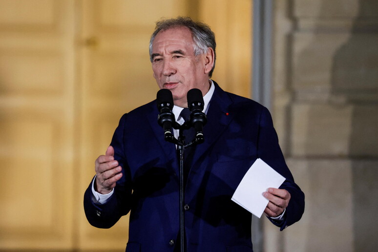 Francois Bayrou, nuevo primer ministro de Francia © ANSA/EPA