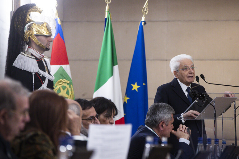 Il presidente della Repubblica Sergio Mattarella - RIPRODUZIONE RISERVATA