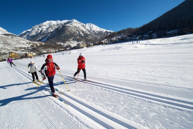 Non solo discesa, la Valle d 'Aosta investe sullo sci di fondo - RIPRODUZIONE RISERVATA