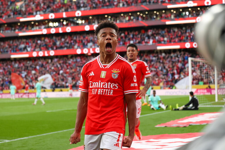 Neres desembarcou em Nápoles como jogador do Benfica com mais assistências nas últimas 2 temporadas © ANSA/EPA