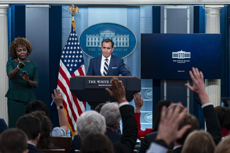 John Kirby em coletiva de imprensa © ANSA/EPA