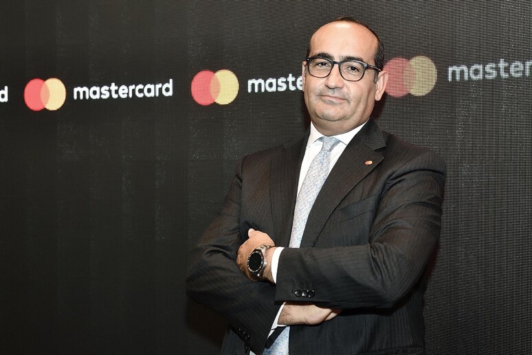 Il Country Manager Italia di MasterCard Michele Centemero durante il Salone dei Pagamenti - RIPRODUZIONE RISERVATA