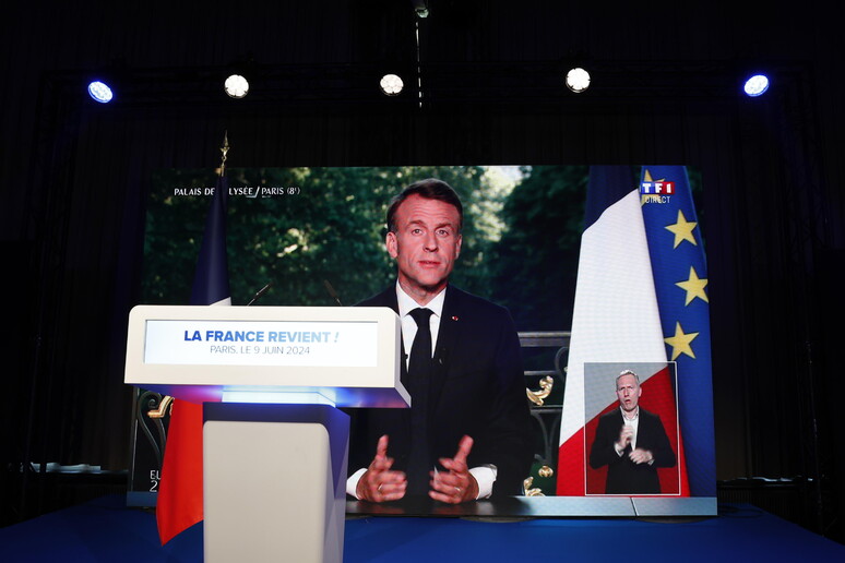 Emmanuel Macron llama a elecciones anticipadas - TODOS LOS DERECHOS RESERVADOS