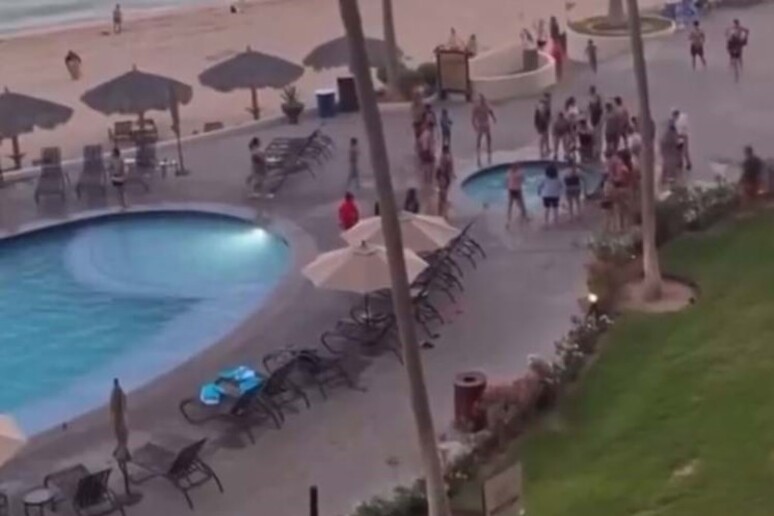 Turista dos EUA é eletrocutado em jacuzzi de resort no México © ANSA/Foto: Reprodução redes sociais