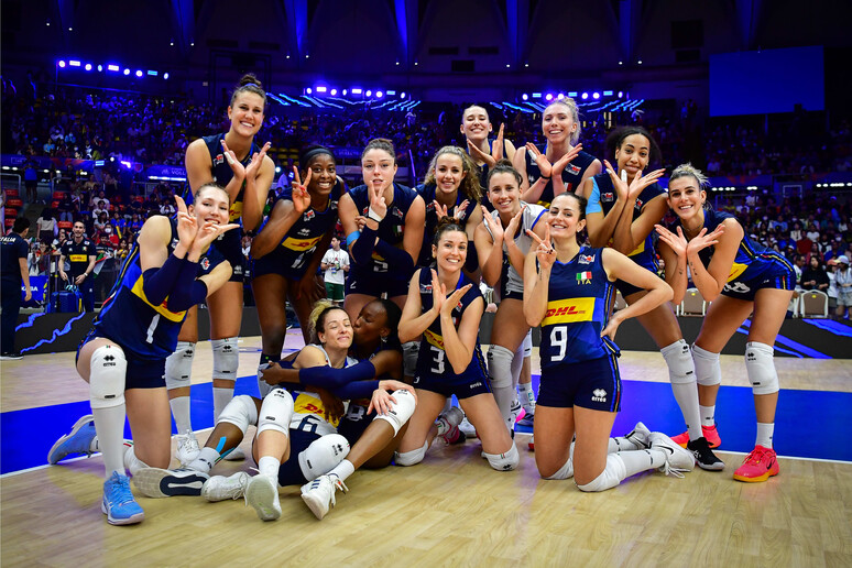 Itália se sagrou bicampeã da Liga das Nações © ANSA/Federvolley