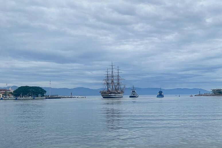 El Amerigo Vespucci partió ya de México. - TODOS LOS DERECHOS RESERVADOS