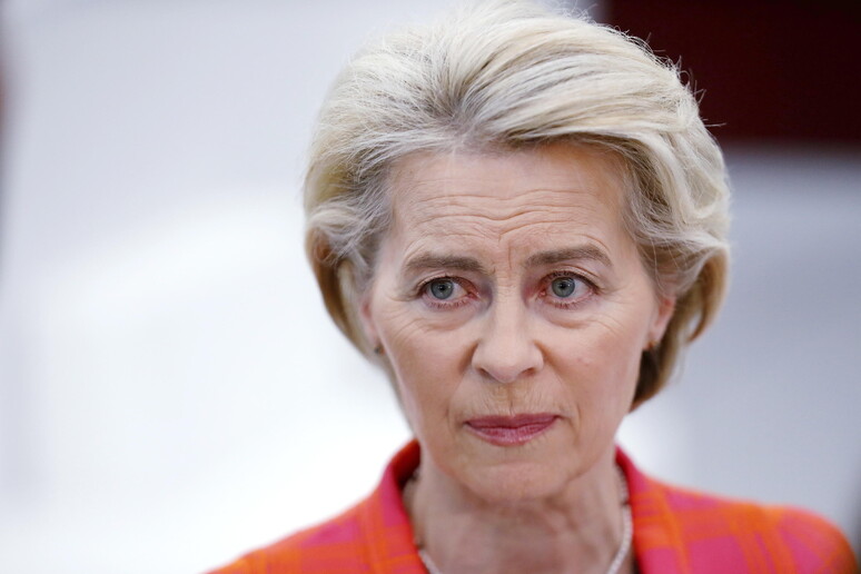 Ursula von der Leyen. © ANSA/EPA