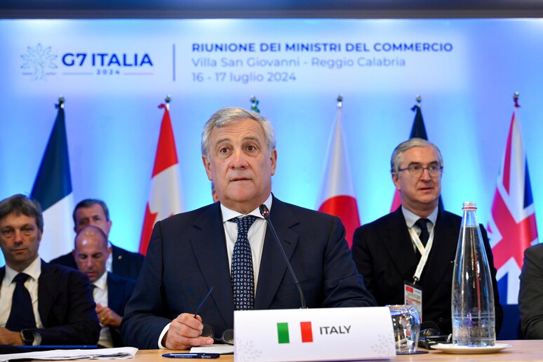 El canciller italiano al abrir las sesiones del G7 en Calabria. - TODOS LOS DERECHOS RESERVADOS