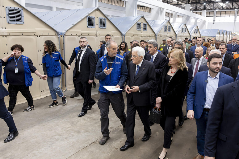 Mattarella durante visita a Porto Alegre - TODOS OS DIREITOS RESERVADOS