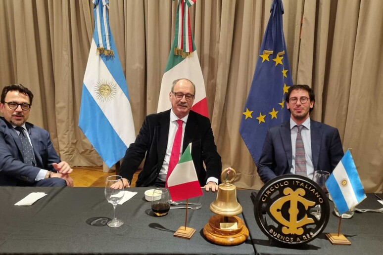 La tradicional “cena del lunes” del Club Italiano de Buenos Aires rindió homenaje a Antonio Puggioni - TODOS LOS DERECHOS RESERVADOS