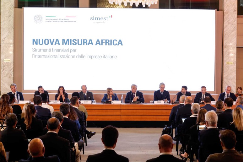 L 'evento “Nuova misura Africa" al Maeci di Roma - RIPRODUZIONE RISERVATA