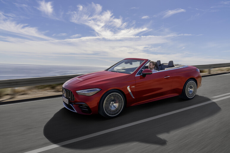 Mercedes apre le vendite per l’AMG CLE 53 4MATIC+ Cabriolet © ANSA/Mercedes