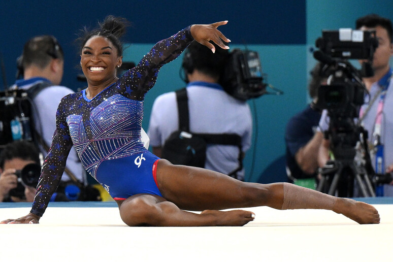 Simone Biles superó a Nadia Comaneci - Deportes - Ansa.it