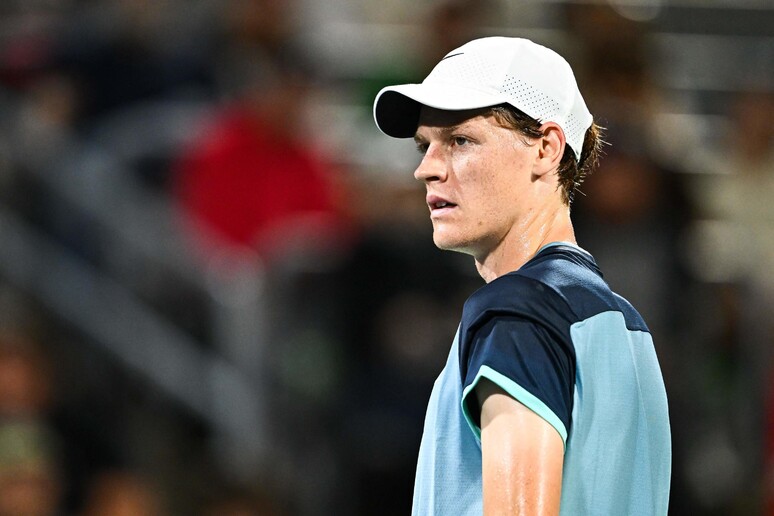 Sinner avanzó a cuartos de final en Masters 1000 de Cincinnati © ANSA/Getty Images via AFP