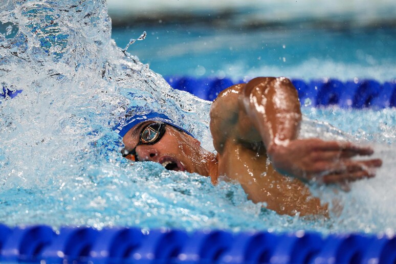 Simone Barlaam é um dos grandes nomes do esporte paralímpico da Itália © ANSA/AFP