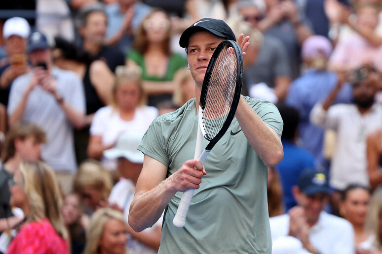 Snner sacó pasaje a octavos en el US Open © ANSA/Getty Images via AFP