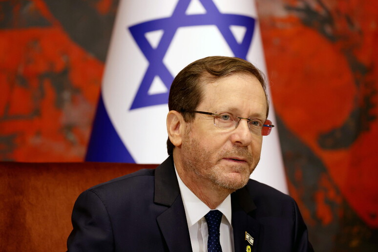 El presidente israelí, Isaac Herzog. © ANSA/EPA