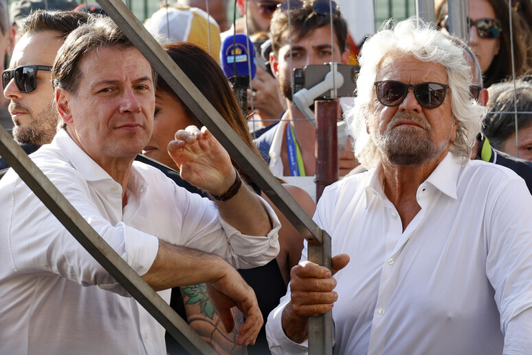 Conte e Grillo não falam mais a mesma língua dentro do M5S - TODOS OS DIREITOS RESERVADOS