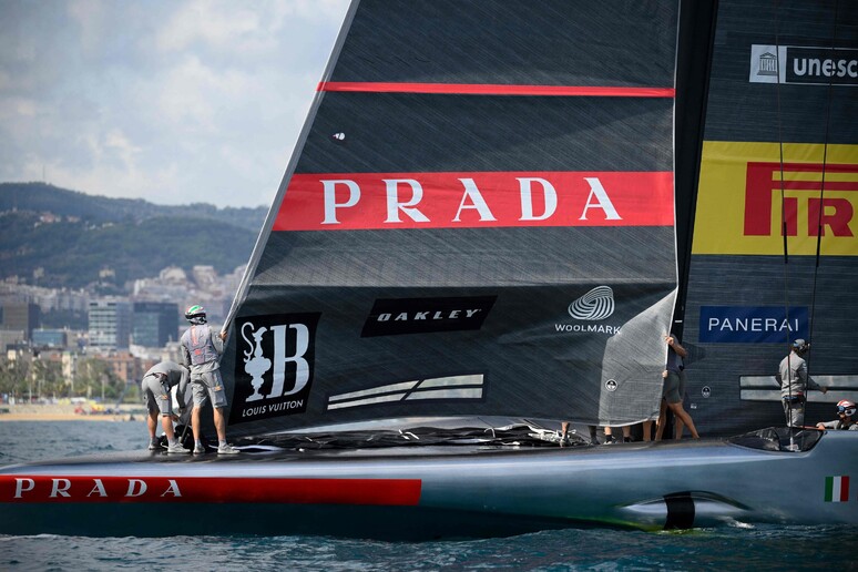 Louis Vuitton Cup, Luna Rossa è in finale © ANSA/AFP