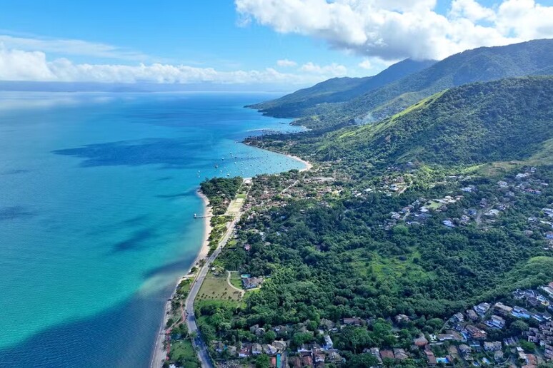 Paisagem de Ilhabela, no litoral norte de São Paulo © ANSA/Prefeitura de Ilhabela