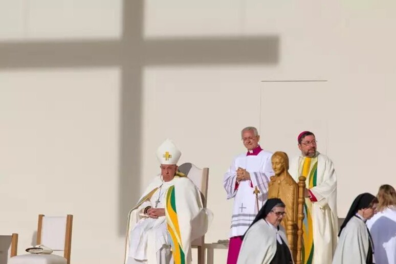 Francisco se mostró firme contra los abusos en la Iglesia, tras reunirse con víctimas en Bruselas (ANSA) - TODOS LOS DERECHOS RESERVADOS