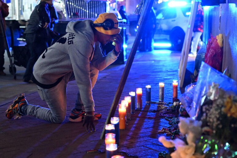 Homenajes en el lugar del ataque. © ANSA/AFP