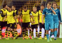 Borussia Dortmund-Zenit San Pietroburgo 1-2